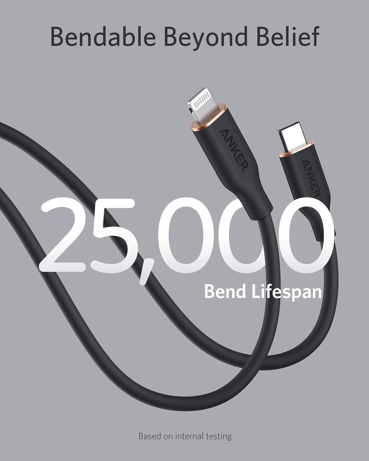 ankerrdeals 641 USB-C to Lightning Cable (Flow, Silicone)