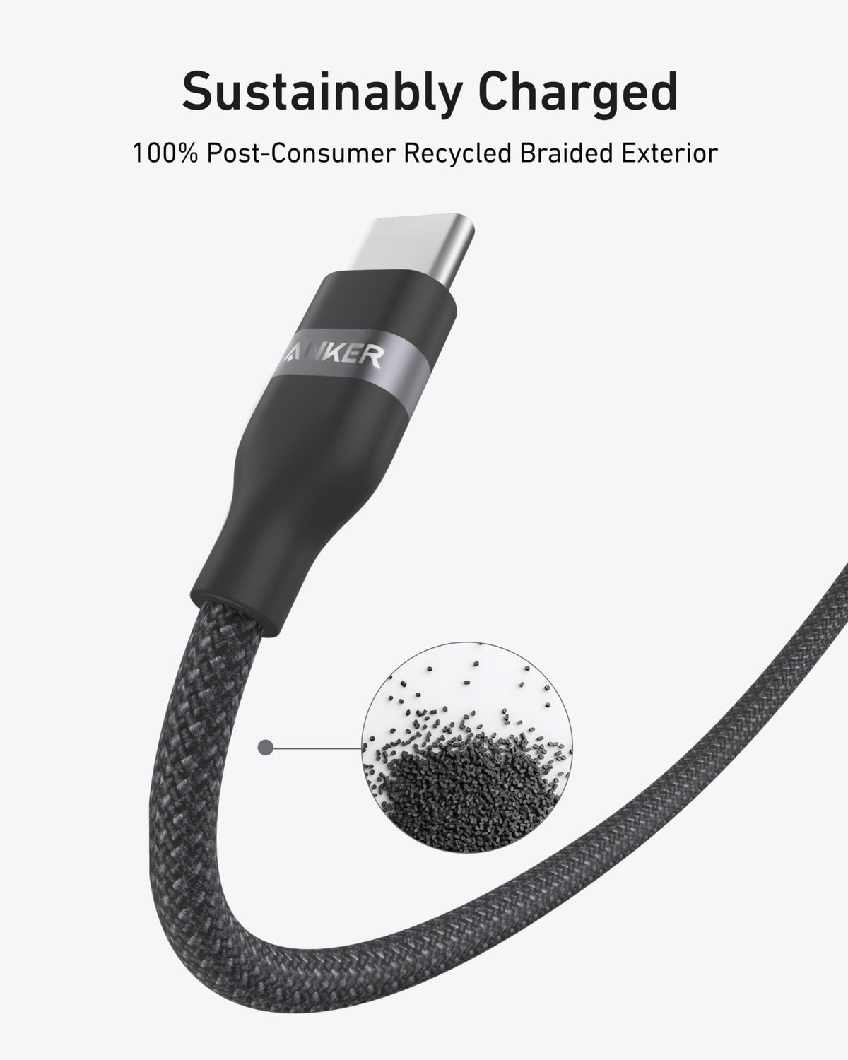 Bundle kit: ankerrdeals Laptop Power Bank (25K, 165W, Built-In and Retractable Cables) and ankerrdeals USB-C to USB-C Cable (6 ft, 240W, Upcycled-Braided)
