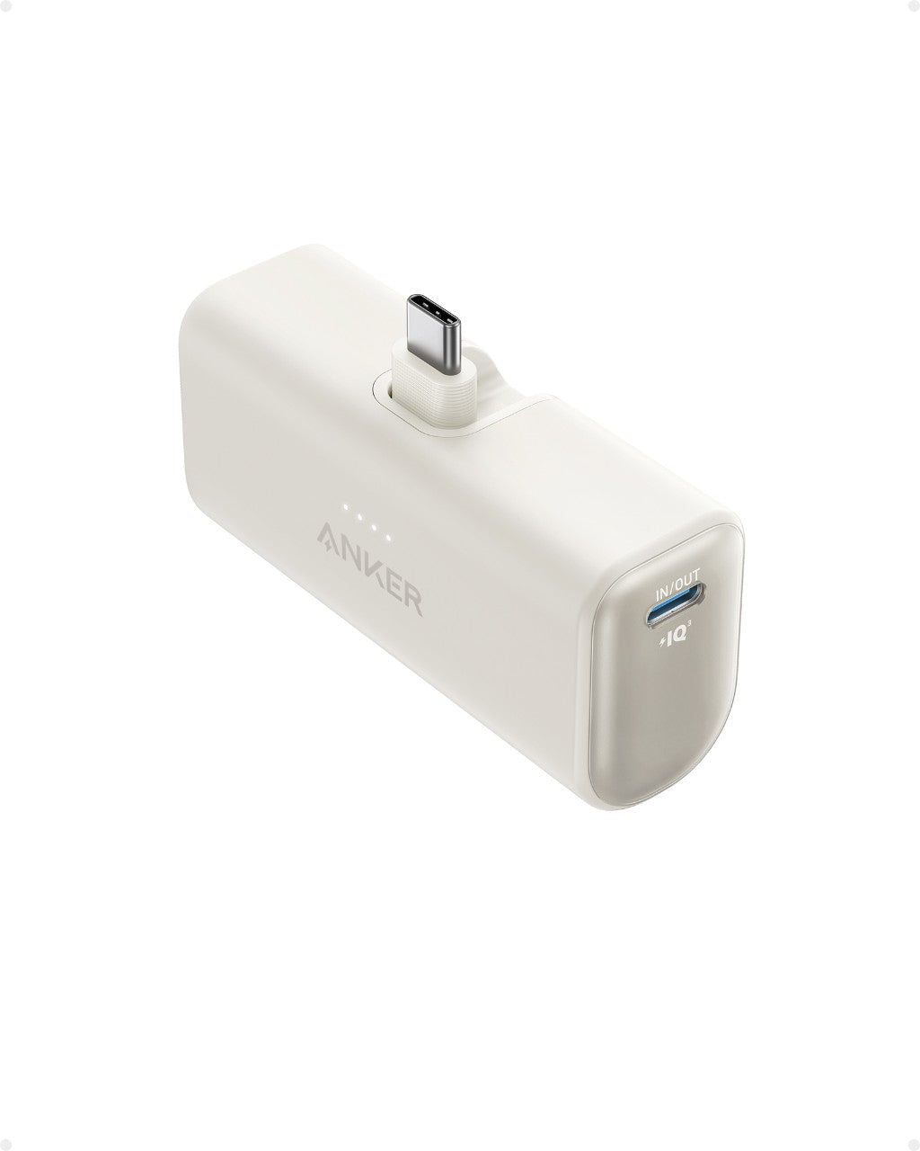 Refurbished ankerrdeals Mini Power Bank (22.5W, Built-In USB-C Connector)