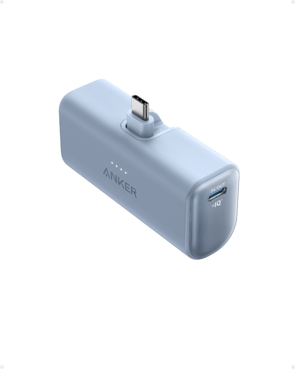 Refurbished ankerrdeals Mini Power Bank (22.5W, Built-In USB-C Connector)