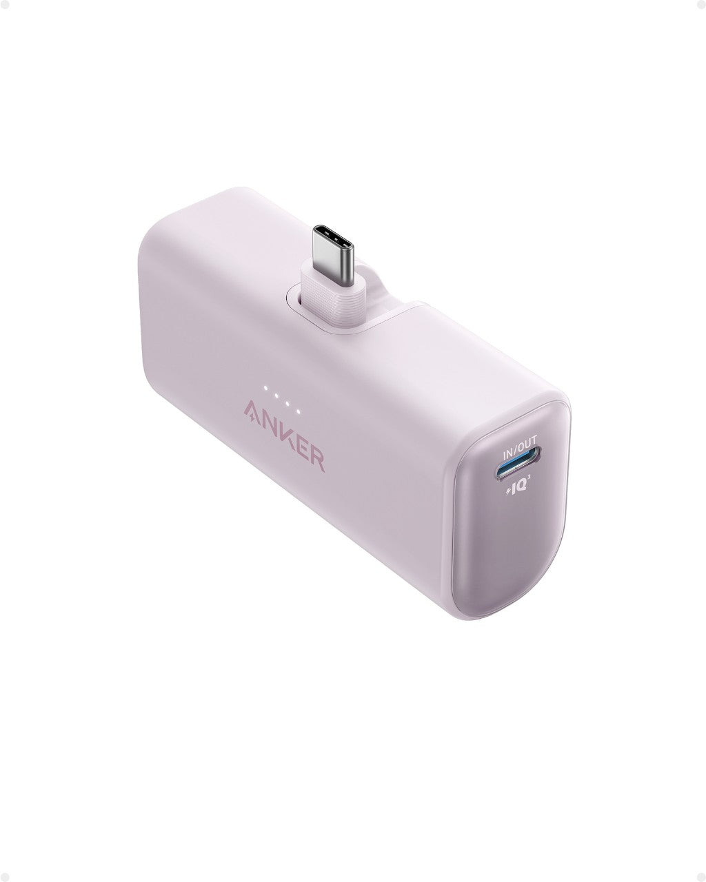 Refurbished ankerrdeals Mini Power Bank (22.5W, Built-In USB-C Connector)