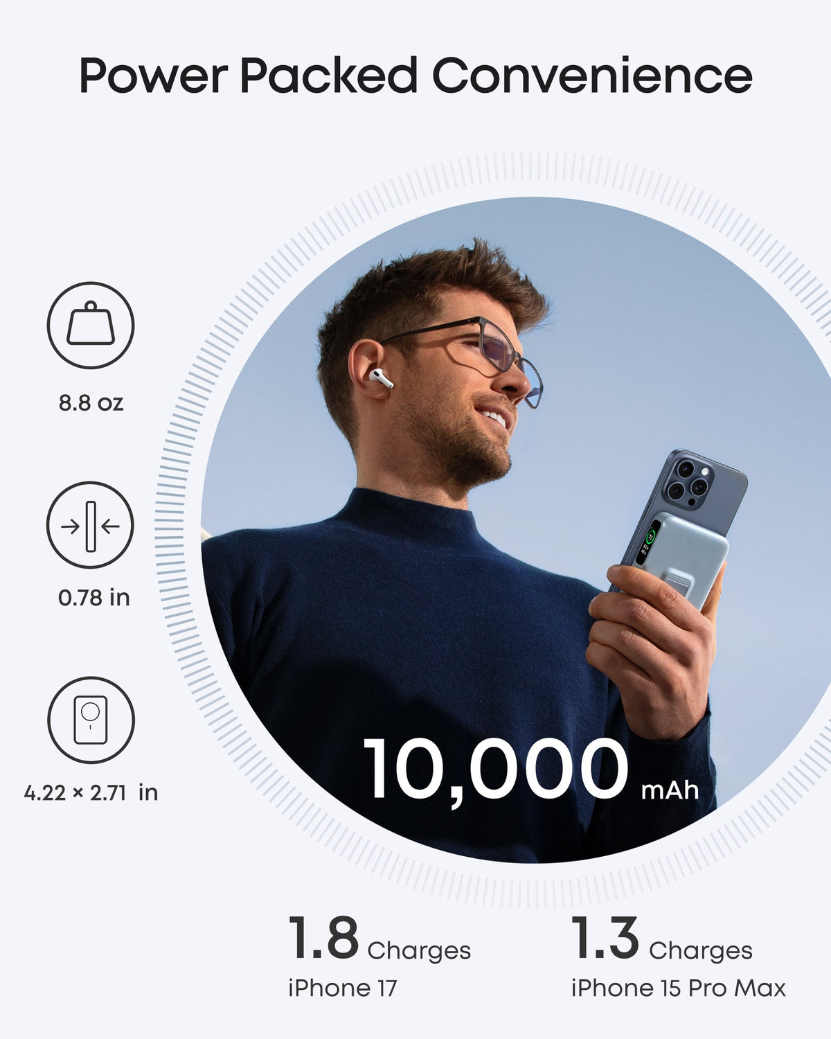 Refurbished ankerrdeals Magnetic Power Bank (10K)