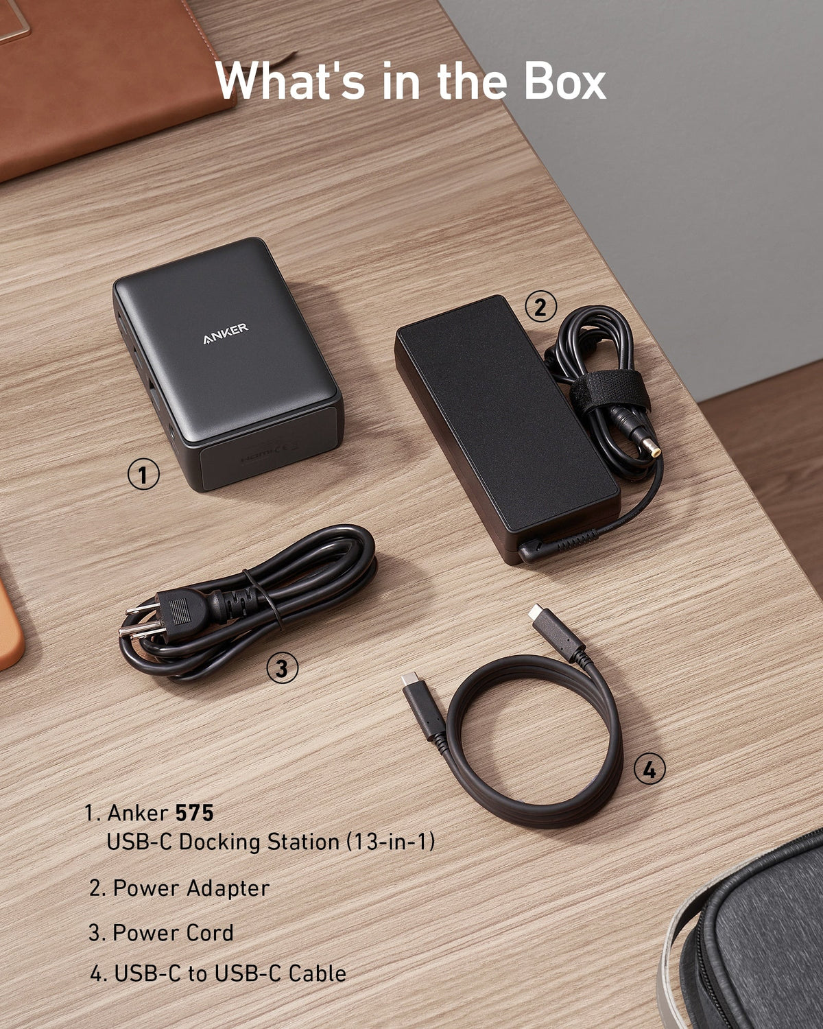 Refurbished ankerrdeals 575 USB-C Docking Station (13-in-1)