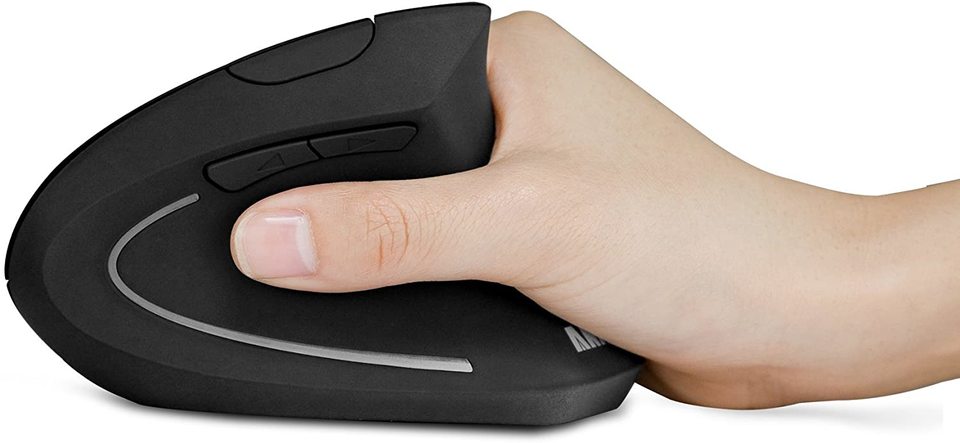 Refurbished ankerrdeals 2.4G Wireless Vertical Ergonomic Optical Mouse