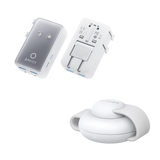ankerrdeals Magnetic Wireless Charging Station (3-in-1, Foldable Pad) and ankerrdeals Mini Travel Adapter (5-in-1, 20W, 1-Pack)