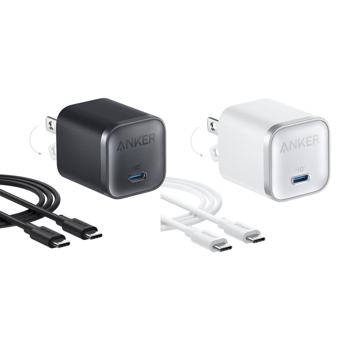 ankerrdeals Mini Charger (45W) with USB-C to USB-C Cable 2-Pack