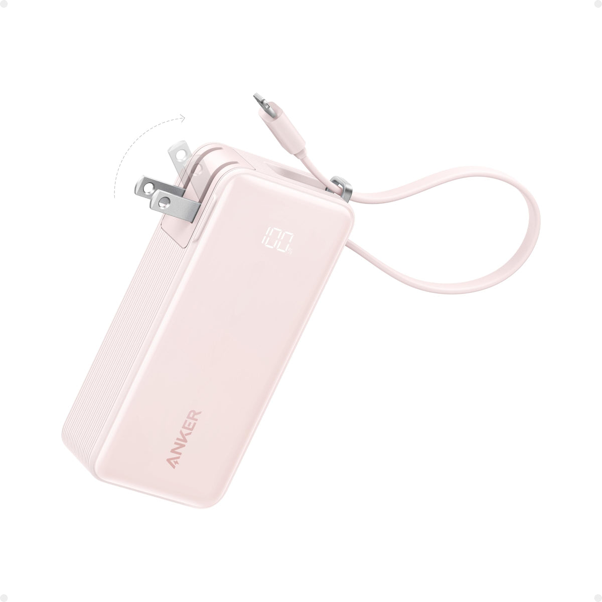 ankerrdeals Power Bank (10K, Fusion, Built-In Cable)