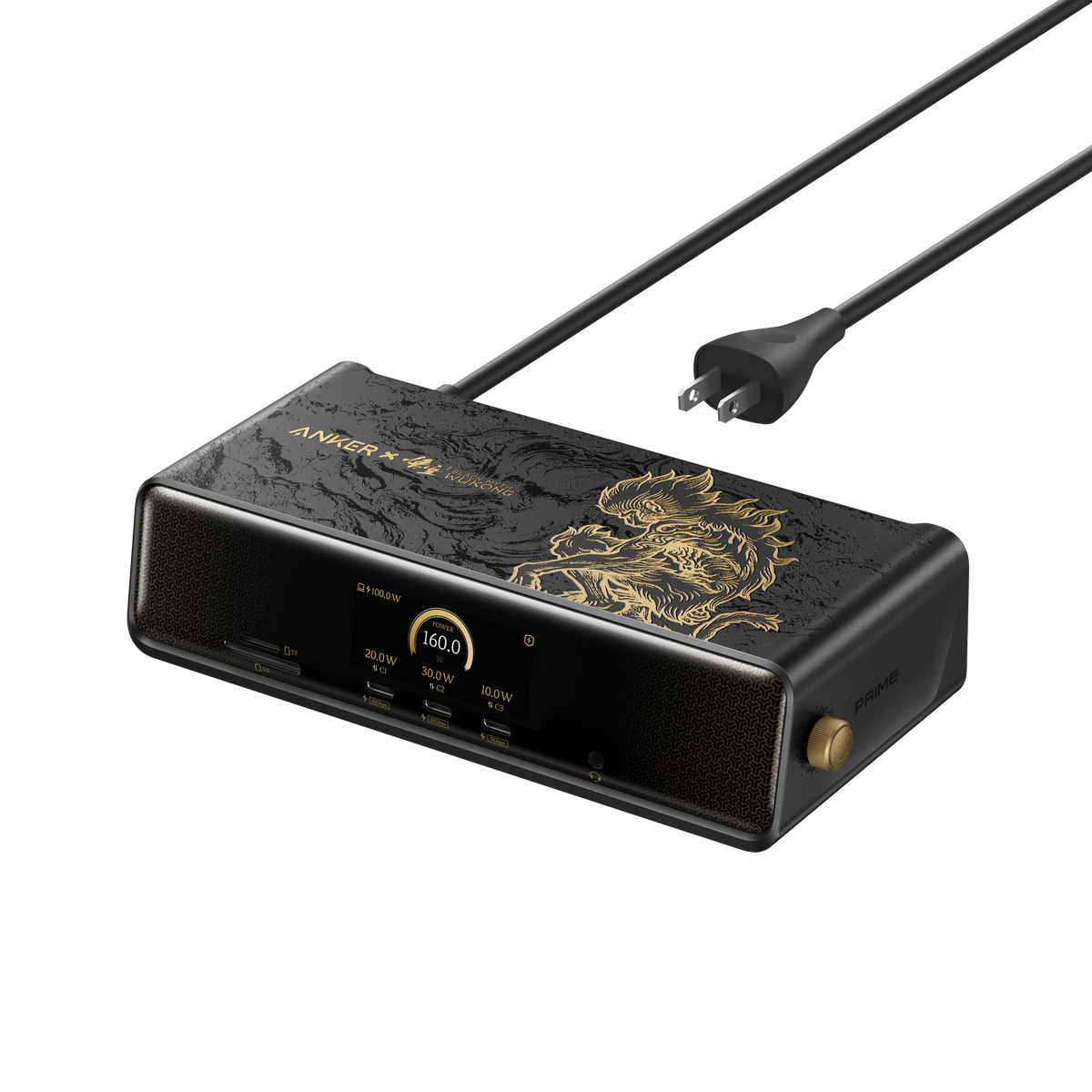 (ankerrdeals × Black Myth: Wukong Edition) ankerrdeals Pro Docking Station (14-in-1, Triple Display, DisplayLink) with DL7400