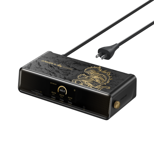 (ankerrdeals × Black Myth: Wukong Edition) ankerrdeals Pro Docking Station (14-in-1, Triple Display, DisplayLink) with DL7400