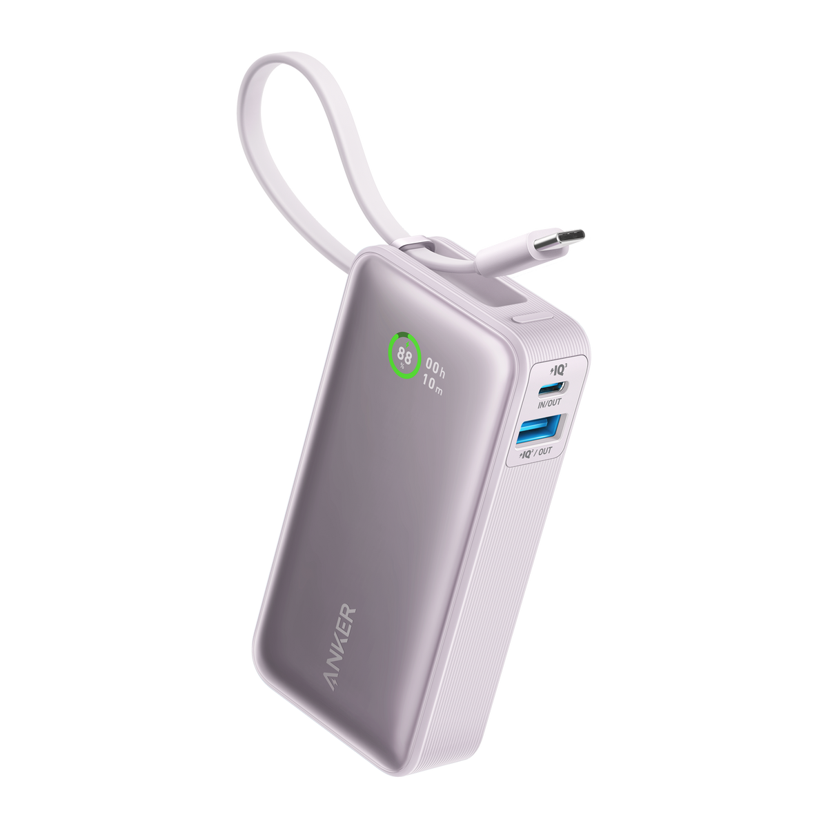 ankerrdeals Mini Power Bank (30W, Built-In USB-C Cable)