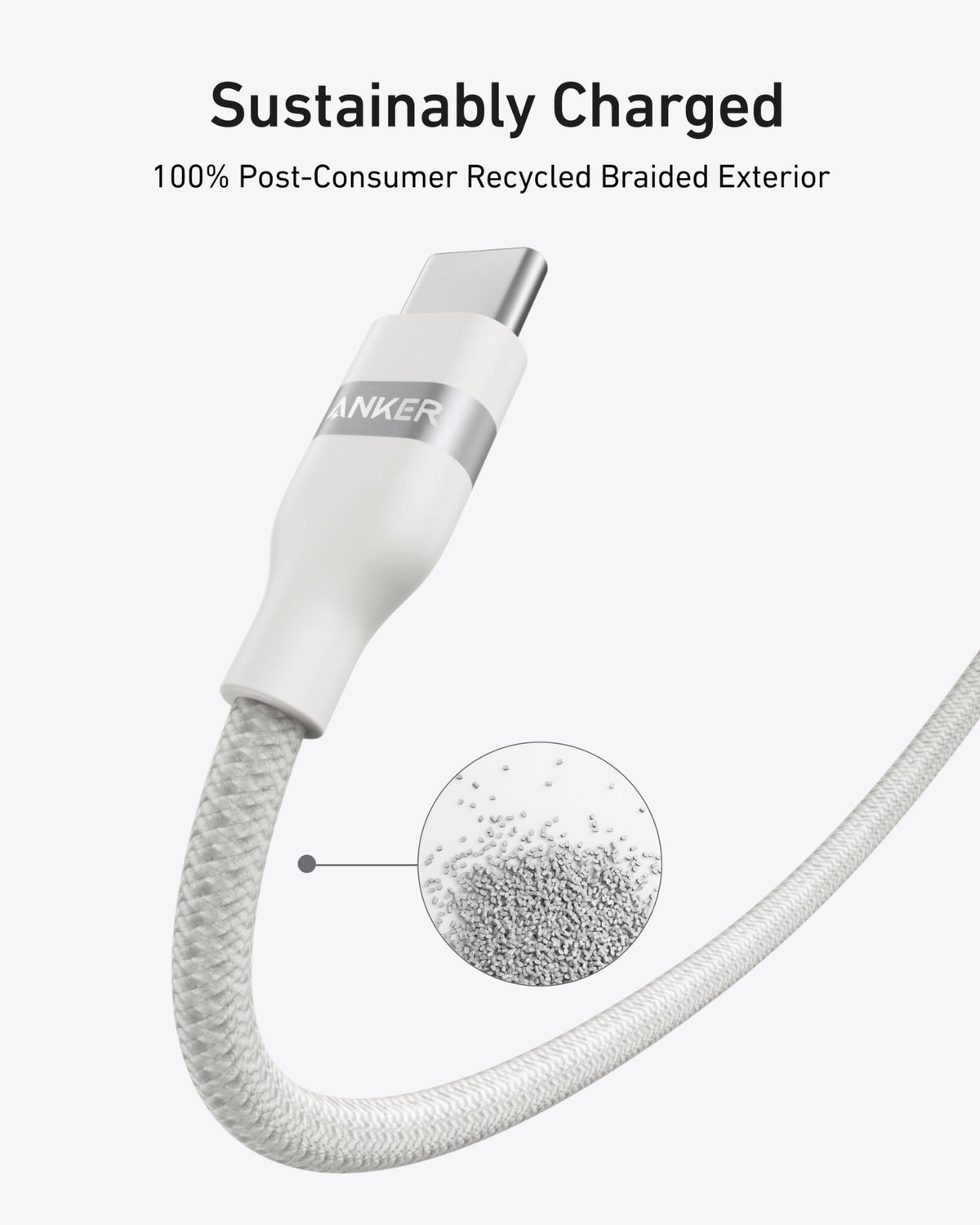 Bundle kit: ankerrdeals Laptop Power Bank (25K, 165W, Built-In and Retractable Cables) and ankerrdeals USB-C to USB-C Cable (6 ft, 240W, Upcycled-Braided)