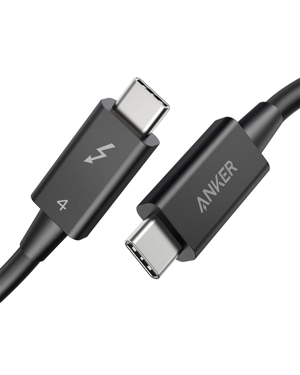 Refurbished ankerrdeals USB-C to USB-C Thunderbolt 4 100W Cable (2.3 ft)