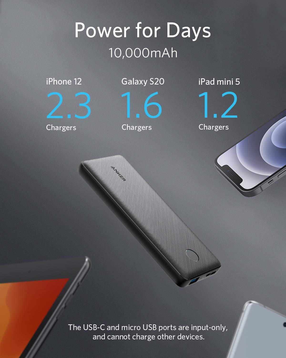 Refurbished ankerrdeals 313 Power Bank (Core 10K)