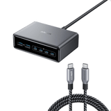 ankerrdeals Pro Charger (200W, 6 Ports, GaN) and ankerrdeals Pro USB-C to USB-C Cable 240W
