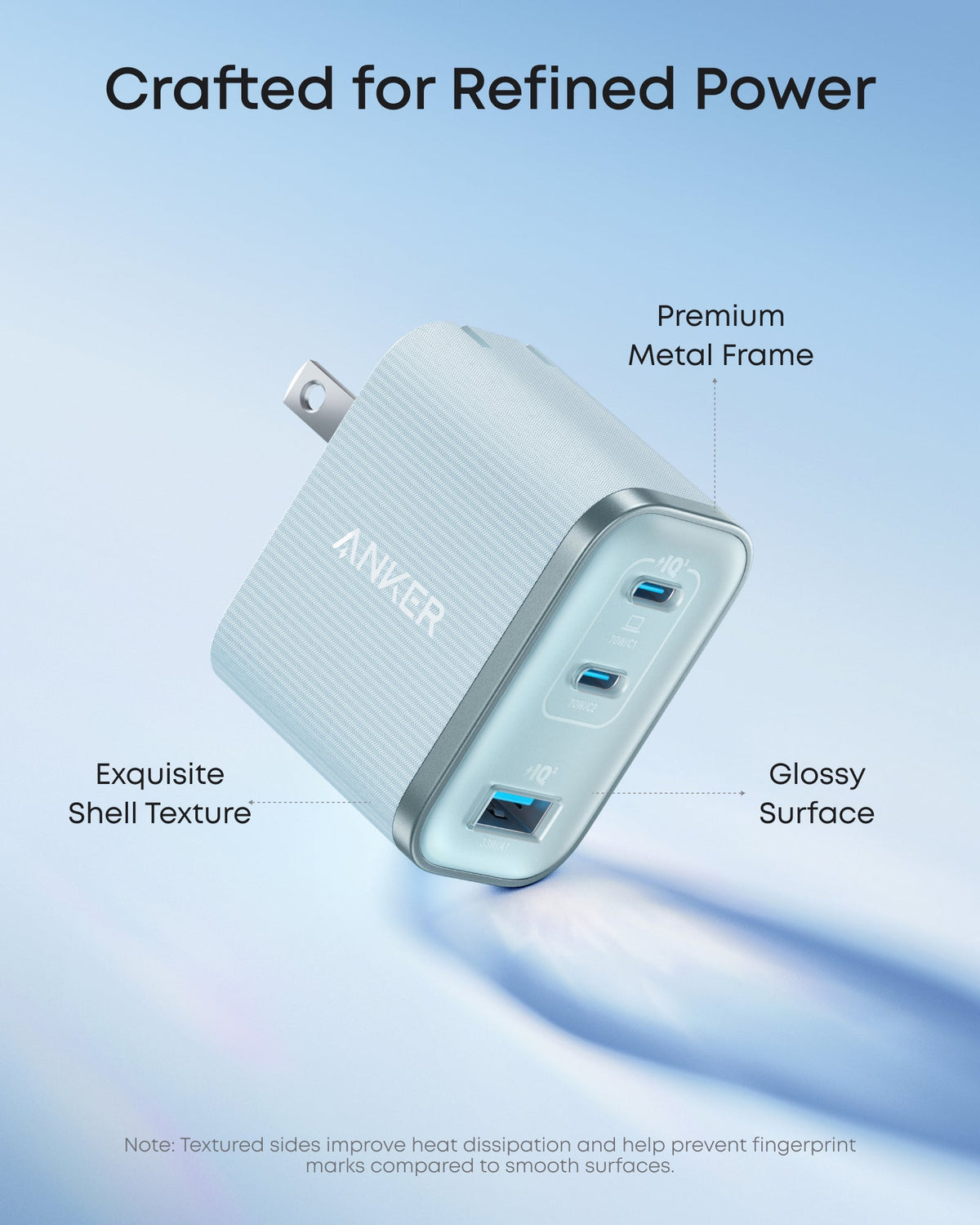 ankerrdeals Mini Charger (70W, 3 Ports)