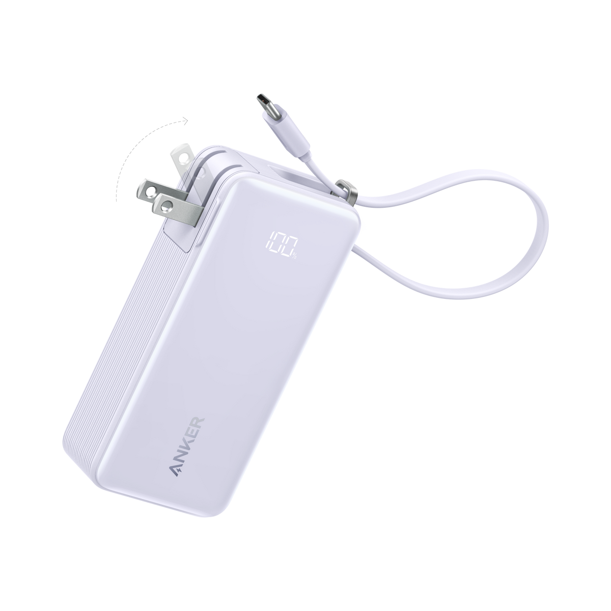 ankerrdeals Power Bank (10K, Fusion, Built-In Cable)