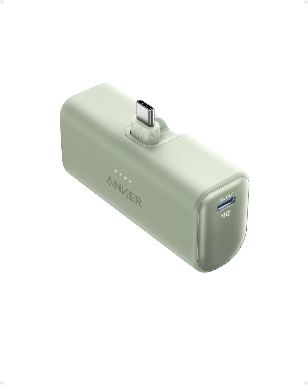 Refurbished ankerrdeals Mini Power Bank (22.5W, Built-In USB-C Connector)
