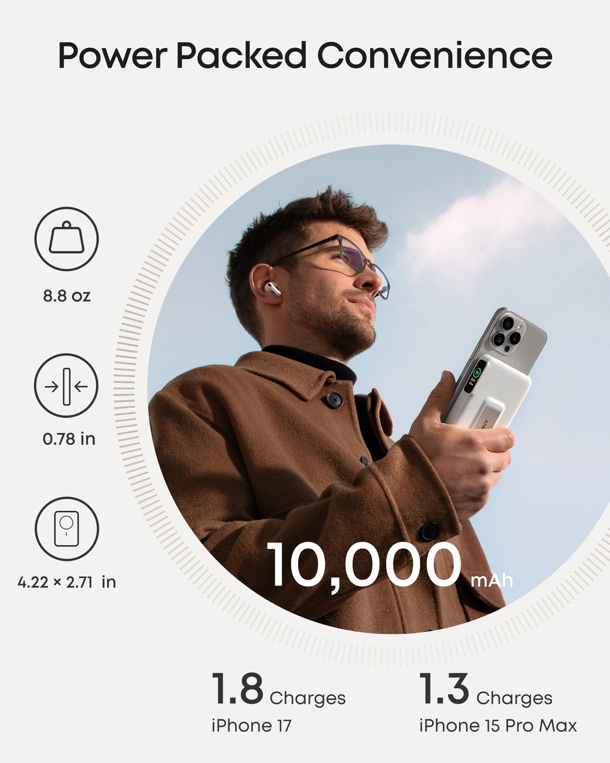 Refurbished ankerrdeals Magnetic Power Bank (10K)