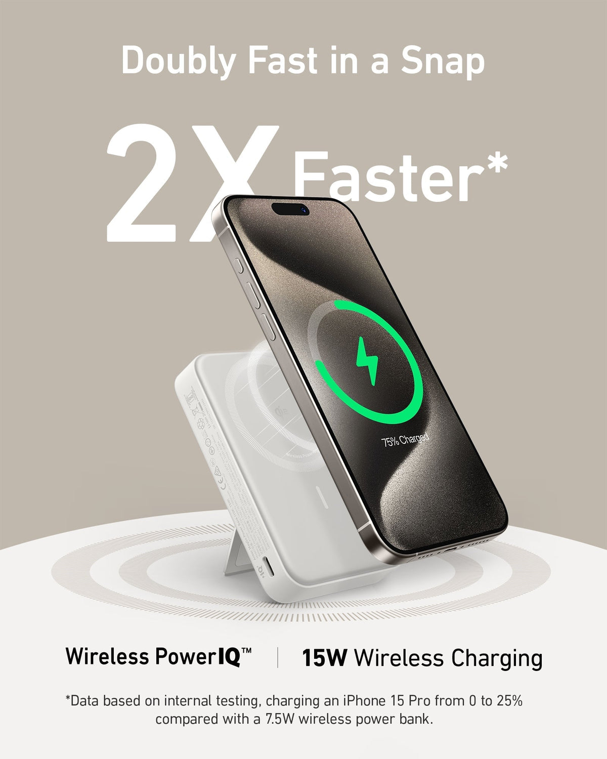 Refurbished ankerrdeals Magnetic Power Bank (10K)