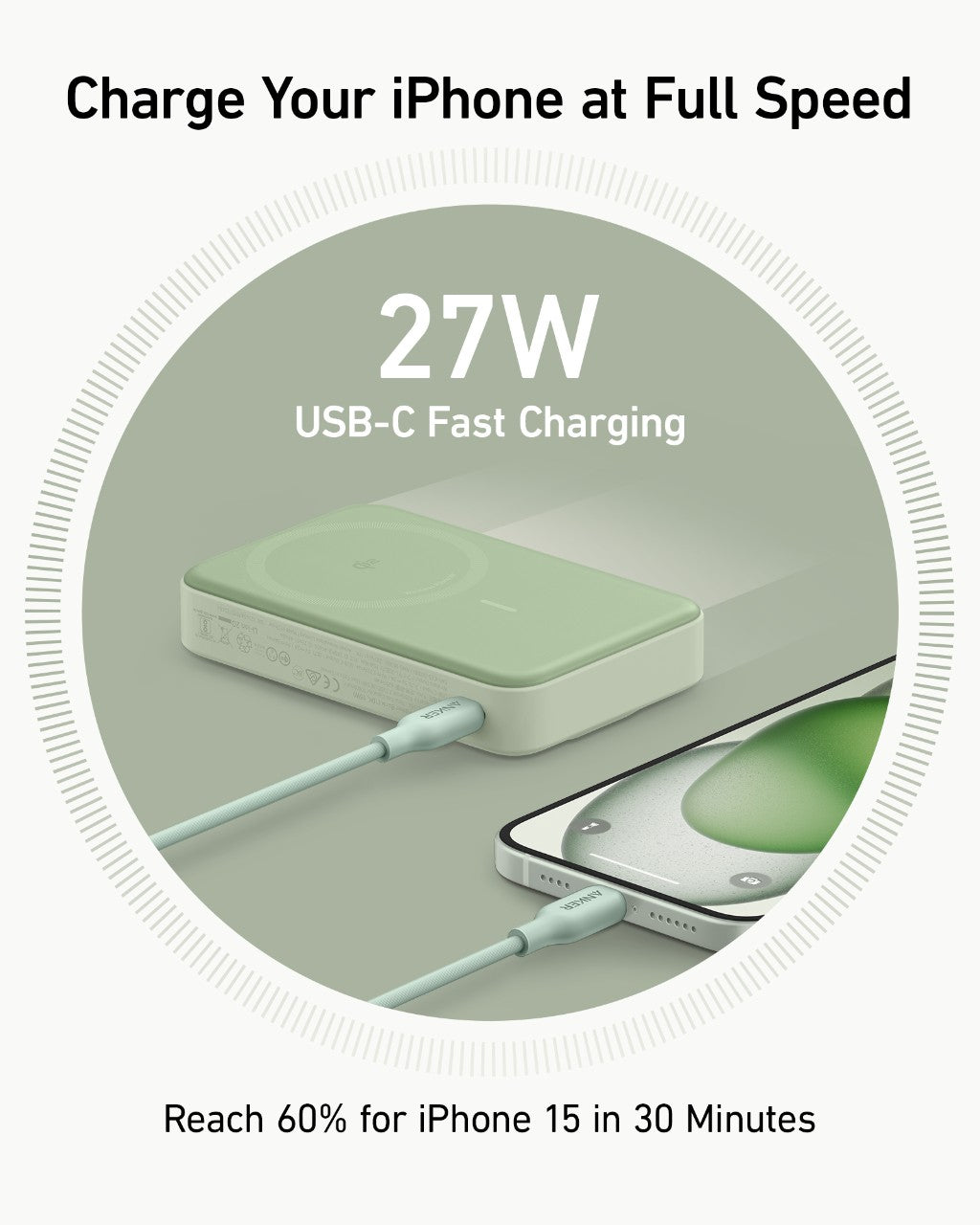 Refurbished ankerrdeals Magnetic Power Bank (10K)