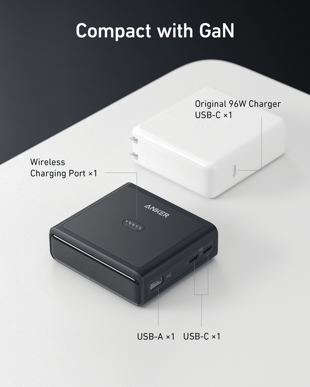 ankerrdeals 100W Charging Base for ankerrdeals Pro Power Bank