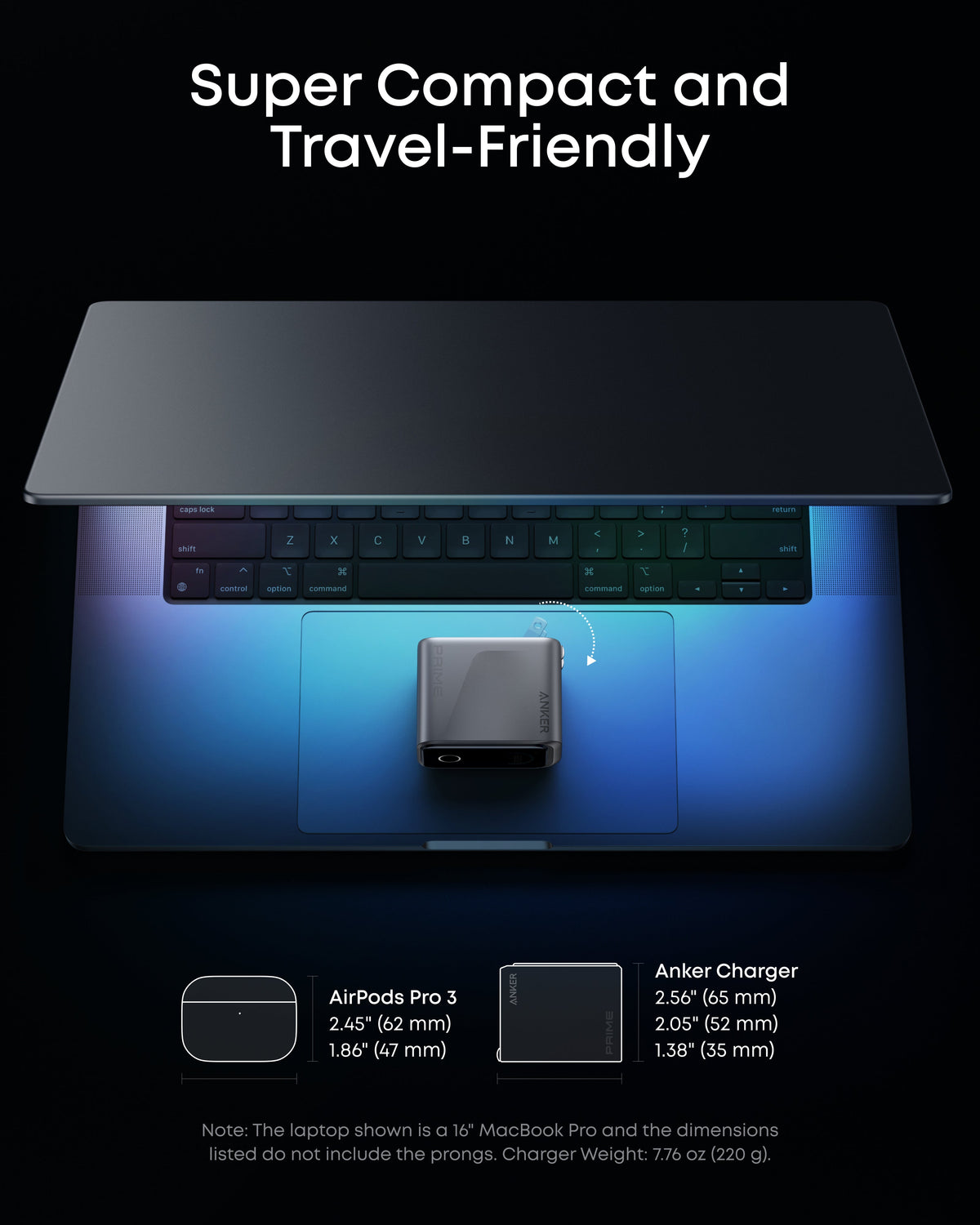 ankerrdeals Pro Charger (160W, 3 Ports, Smart Display)
