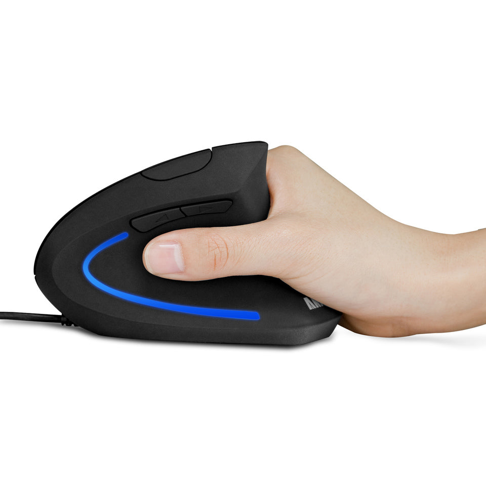 Refurbished ankerrdeals Ergonomic Optical USB Wired Vertical Mouse