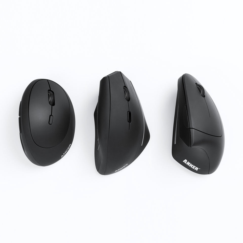 Refurbished ankerrdeals Ergonomic Optical USB Wired Vertical Mouse