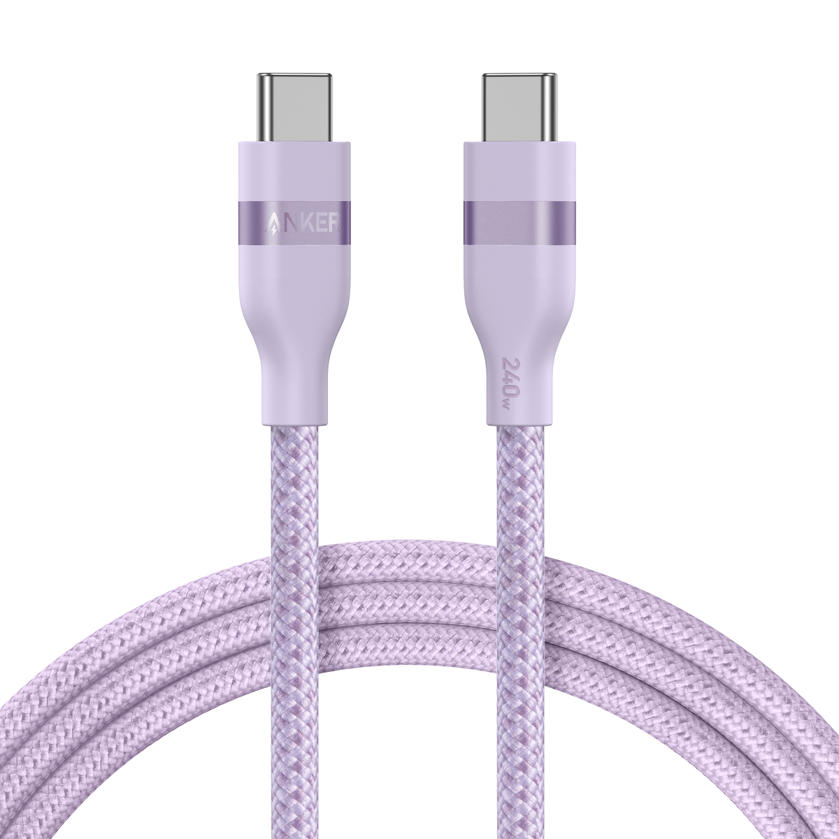 ankerrdeals USB-C to USB-C Cable (3 ft / 6 ft, 240W, Upcycled-Braided)