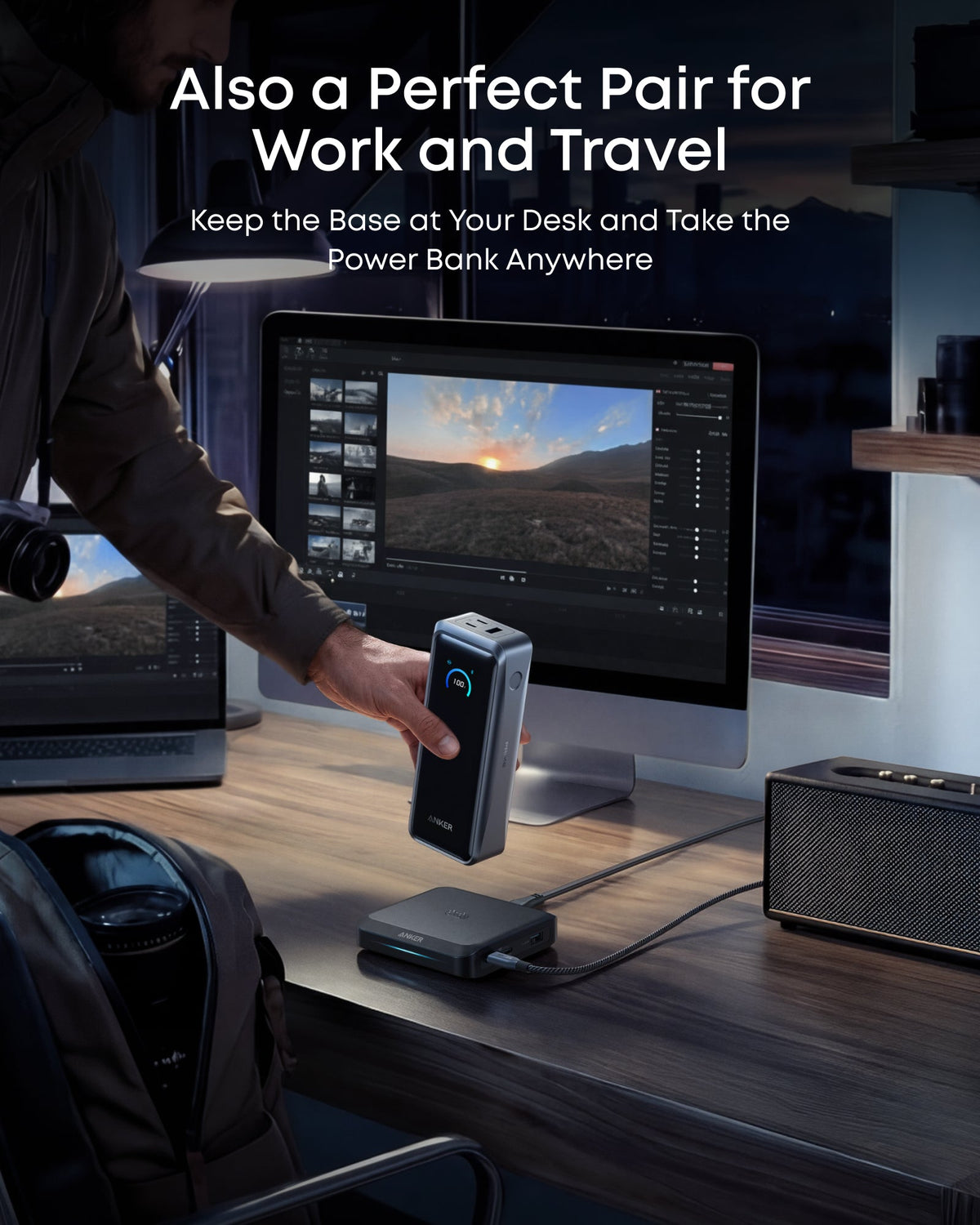 ankerrdeals Pro Power Bank (26K, 300W) with Charging Base