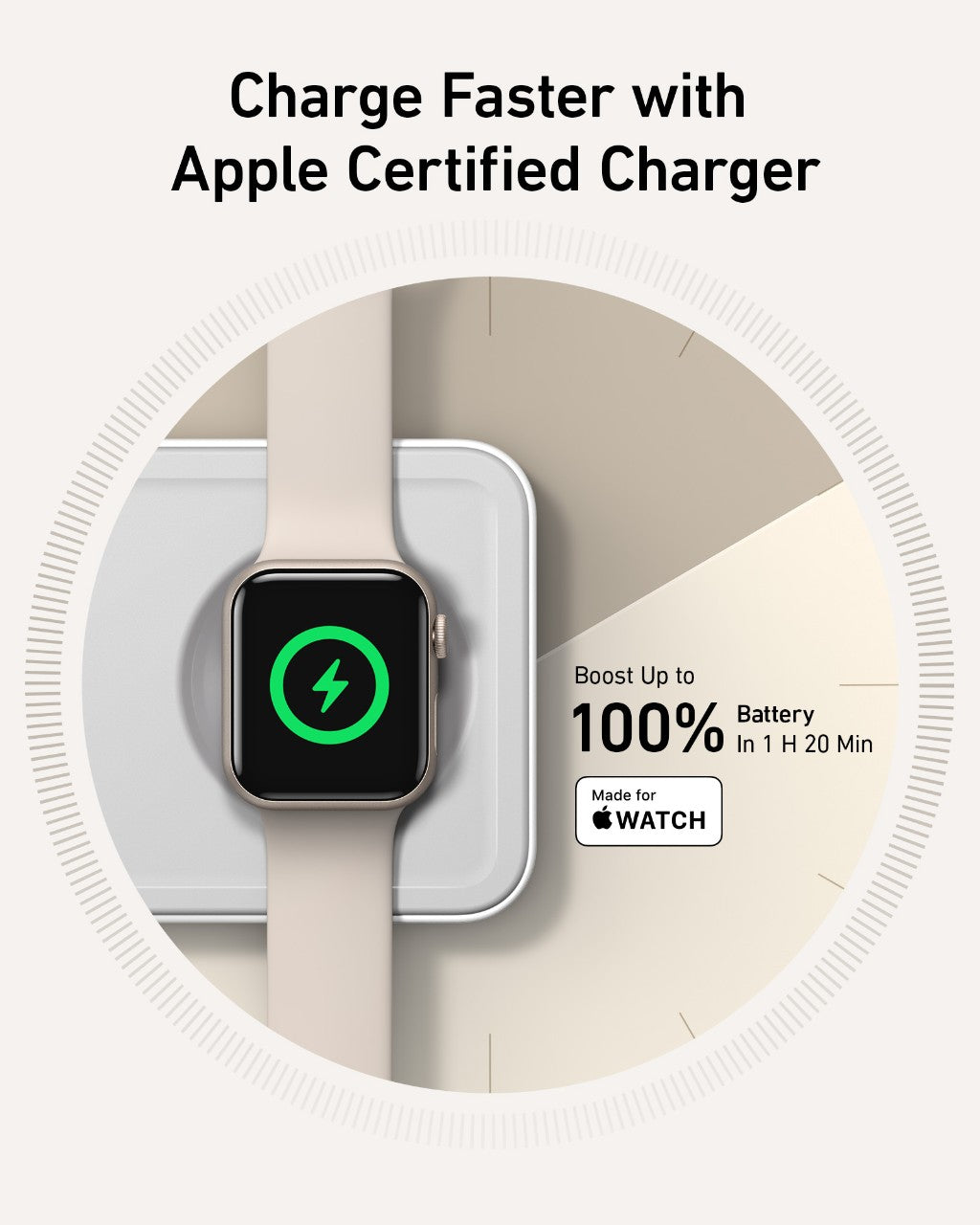 Refurbished ankerrdeals Magnetic Wireless Charging Station (3-in-1 Pad)