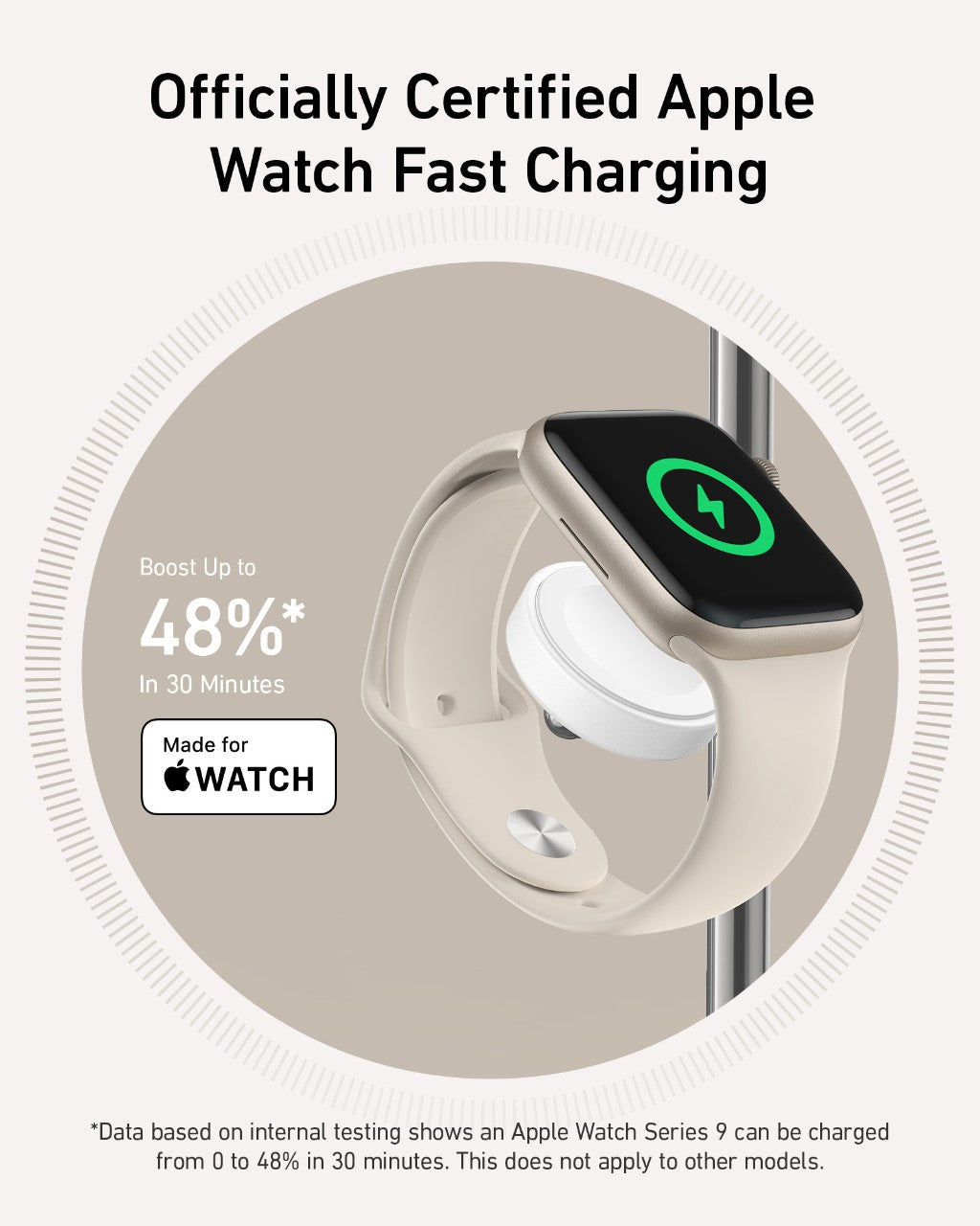 Refurbished ankerrdeals Magnetic Wireless Charging Station (3-in-1 Stand)