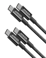 ankerrdeals 2-Pack New Nylon USB C to USB C Cable (3.3 ft 60W)