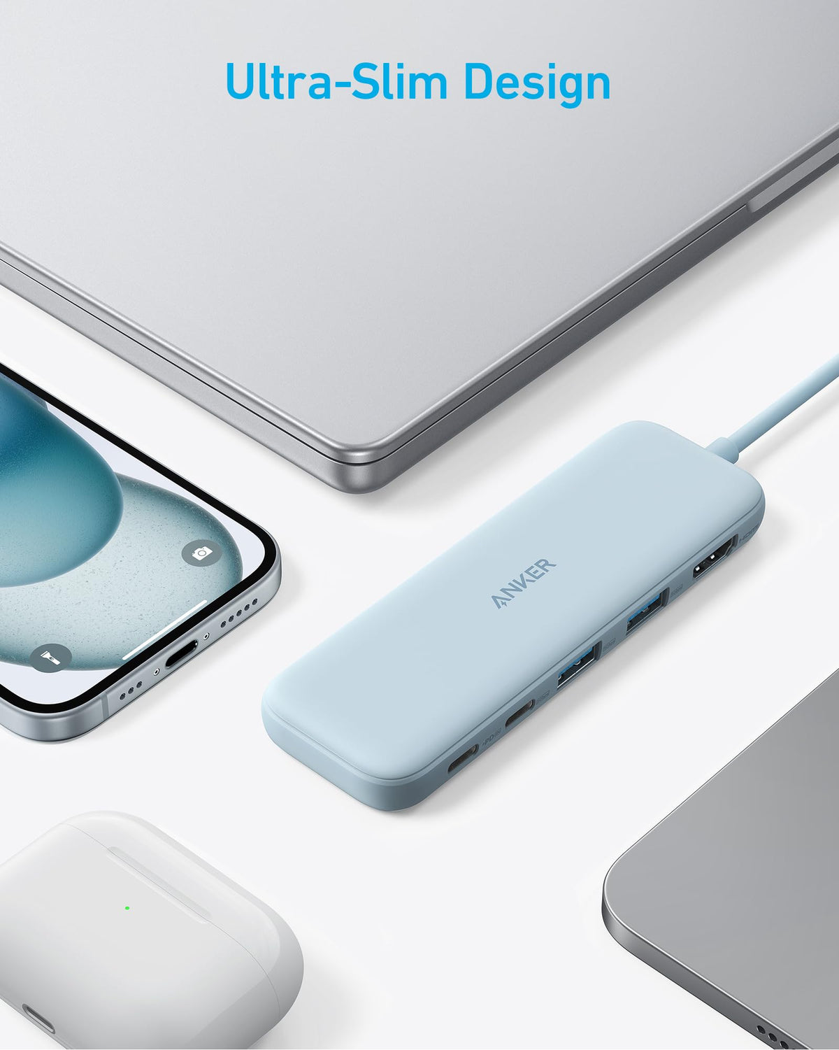 Refurbished ankerrdeals 332 USB-C Hub (5-in-1)