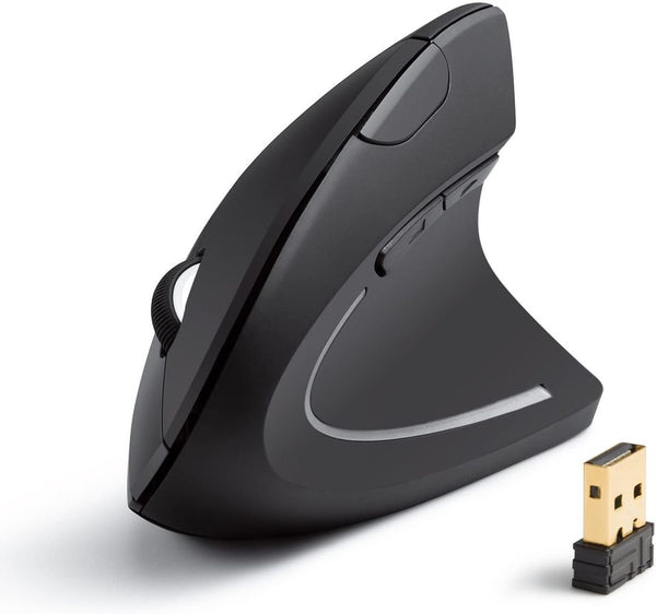 Refurbished ankerrdeals 2.4G Wireless Vertical Ergonomic Optical Mouse