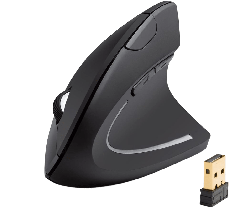 ankerrdeals 2.4G Wireless Vertical Ergonomic Optical Mouse