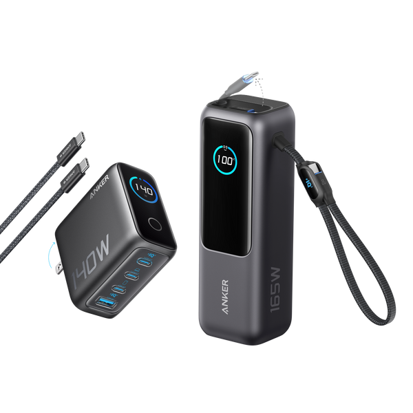 Bundle kit: ankerrdeals Laptop Power Bank and ankerrdeals Laptop Charger