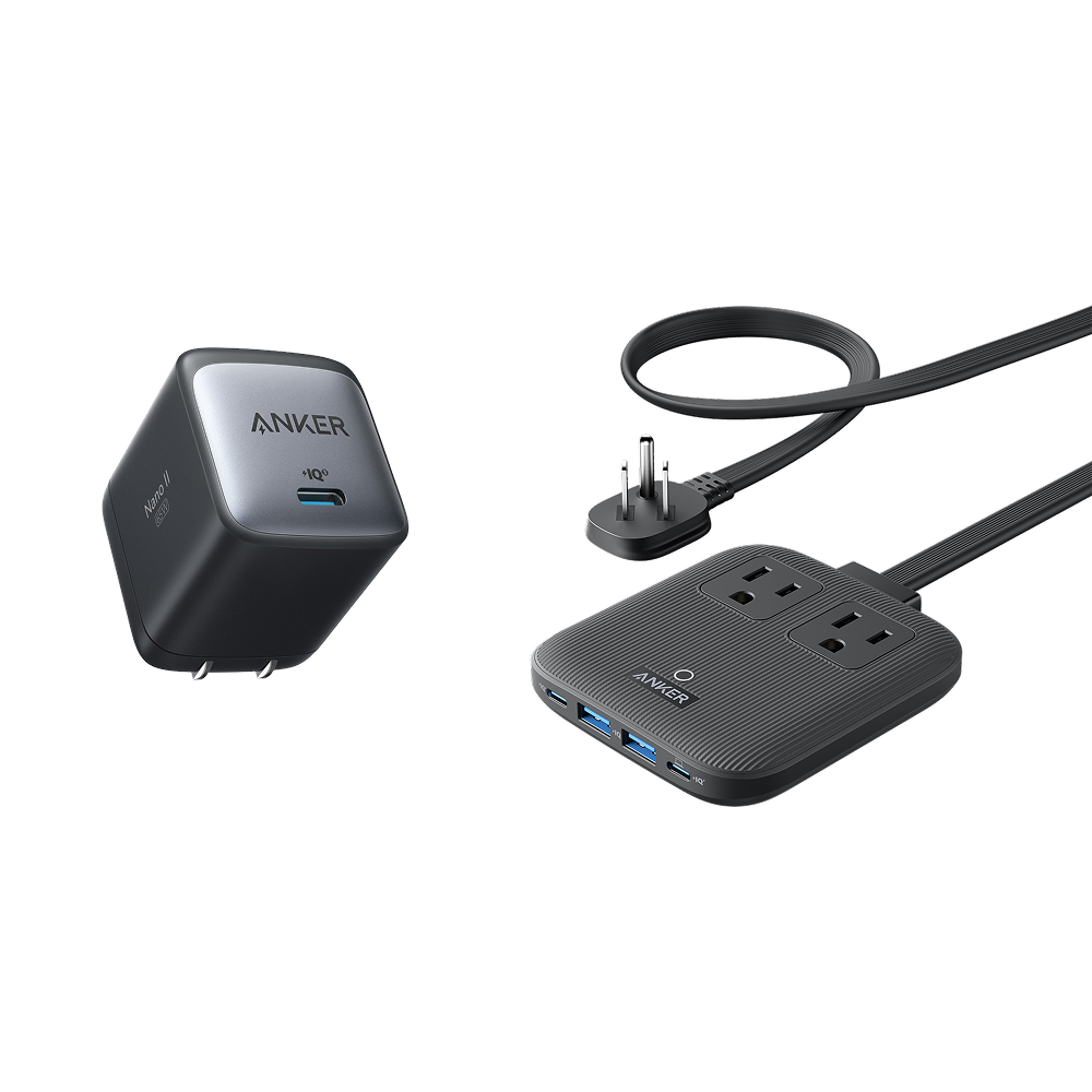 ankerrdeals 715 Charger (Mini II 65W) and ankerrdeals Mini Charging Station (6-in-1, 67W)