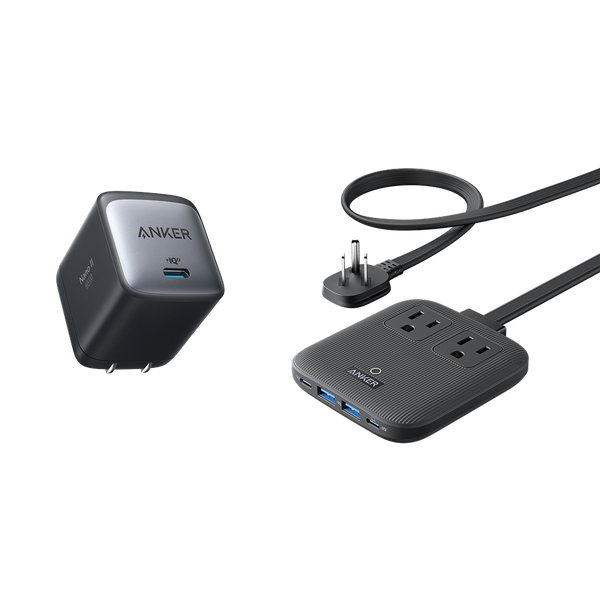 ankerrdeals 715 Charger (Mini II 65W) and ankerrdeals Mini Charging Station (6-in-1, 67W)