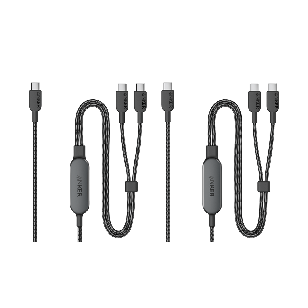 ankerrdeals 140W 2-in-1 USB-C to USB-C Cable 2 Pack