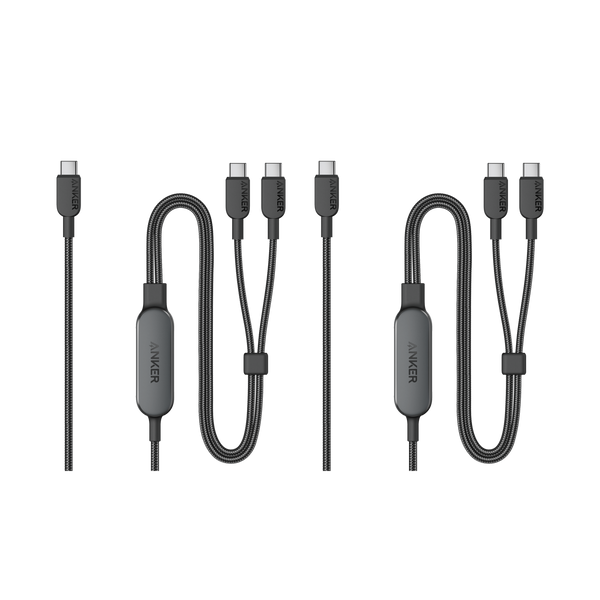 ankerrdeals 140W 2-in-1 USB-C to USB-C Cable 2 Pack