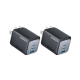 ankerrdeals Pro 67W GaN Wall Charger (3 Ports) 2-Pack