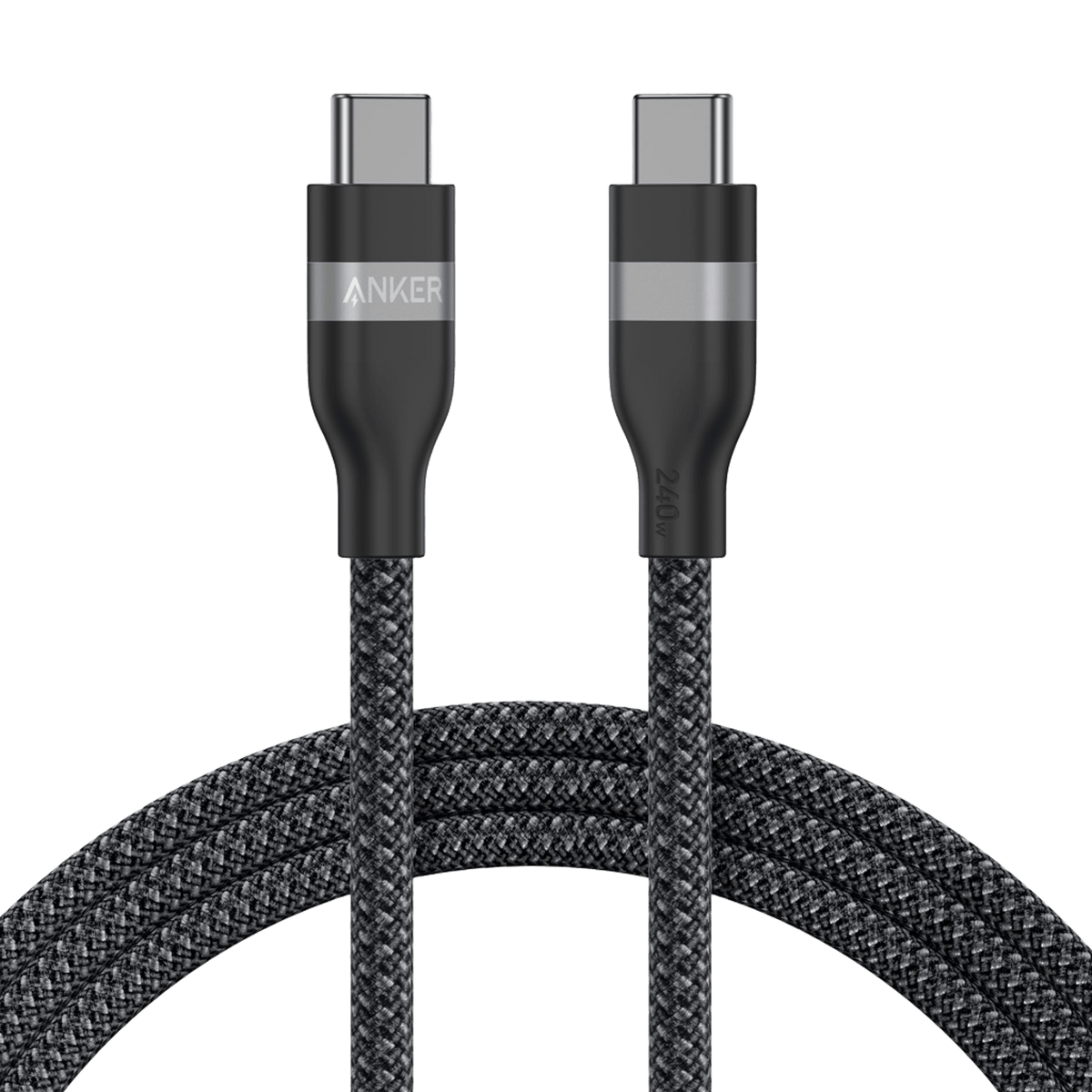 ankerrdeals Mini Charger (45W) with USB-C to USB-C Cable and ankerrdeals USB-C to USB-C Cable (6 ft, 240W, Upcycled-Braided)