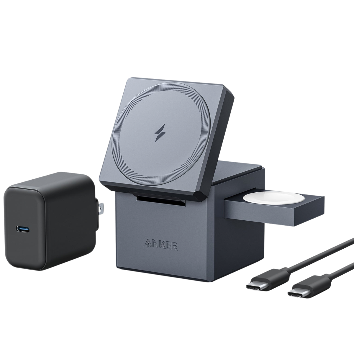 Refurbished ankerrdeals 3-in-1 Cube with MagSafe