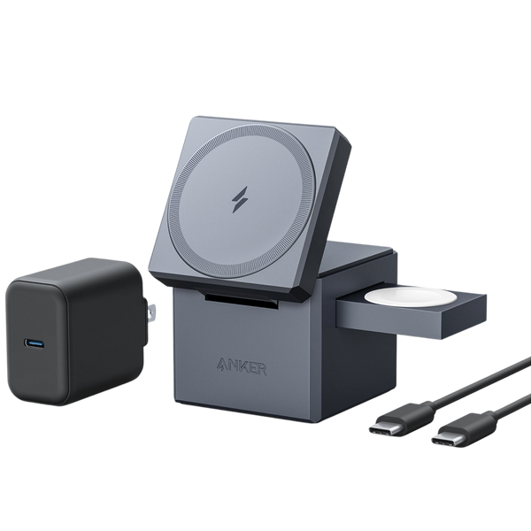Refurbished ankerrdeals 3-in-1 Cube with MagSafe