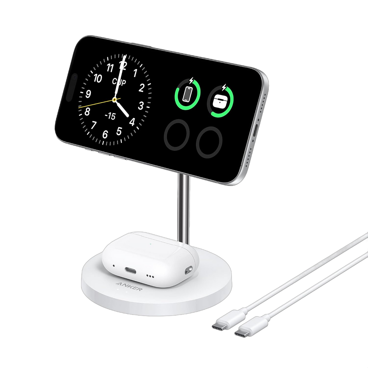 ankerrdeals Magnetic Wireless Charger (2-in-1, Stand)