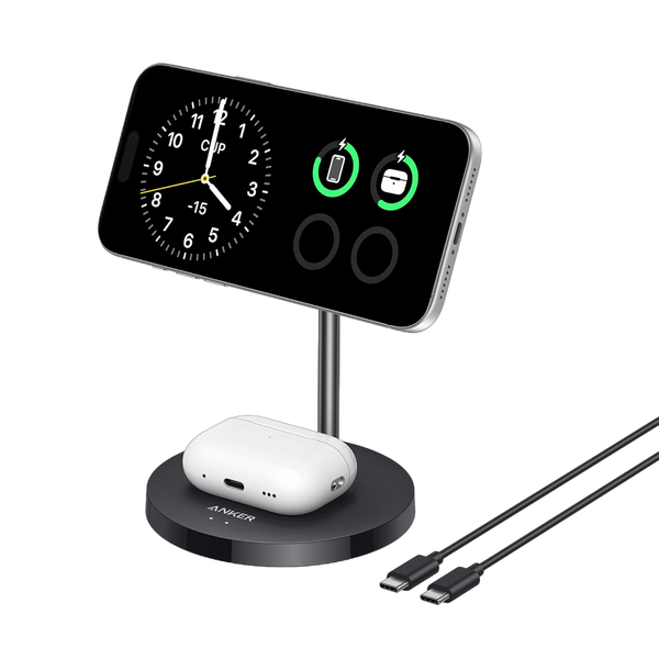 ankerrdeals Magnetic Wireless Charger (2-in-1, Stand)